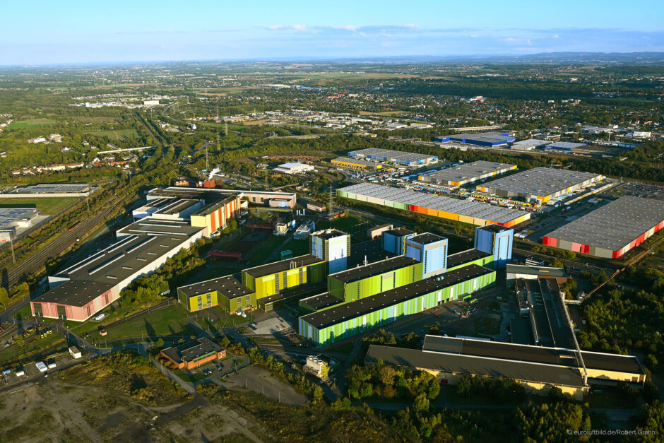 Feuerbeschichtungsanlage der thyssenkrupp Steel Europe AG in Dortmund Foto: Robert Grahn